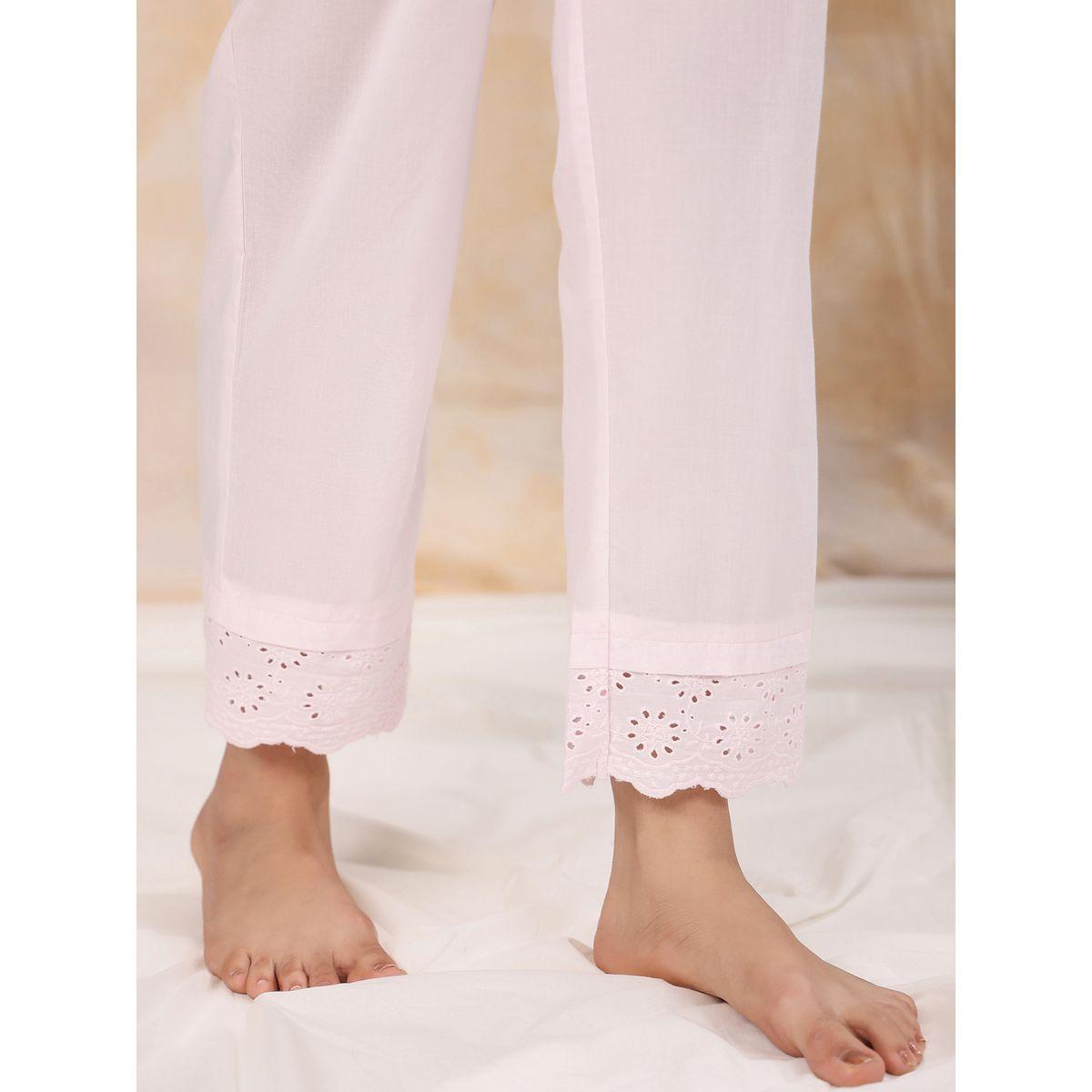 طقم من بنطال بيجاما مع قفطان بطبعة تاي داي سانسكريتي هومز × ستايلي-women-clothing-nightwear-pyjamas-longsets-image-3