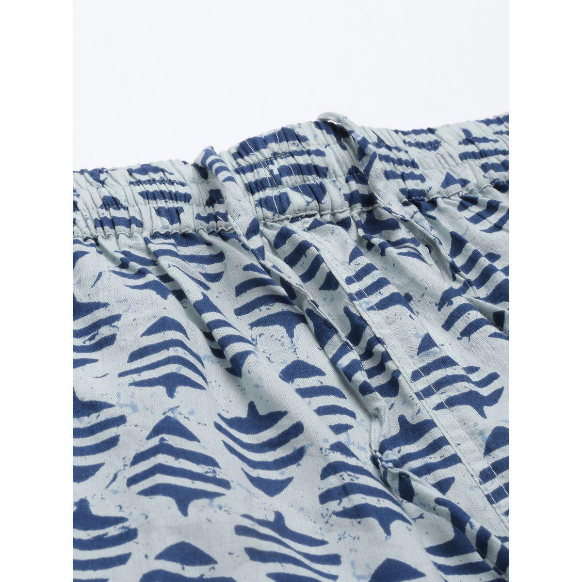 Sanskrutihomes X Styli  Cotton All Over Print Shirt & Pyjama Set-women-clothing-nightwear-pyjamas-longsets-image-5