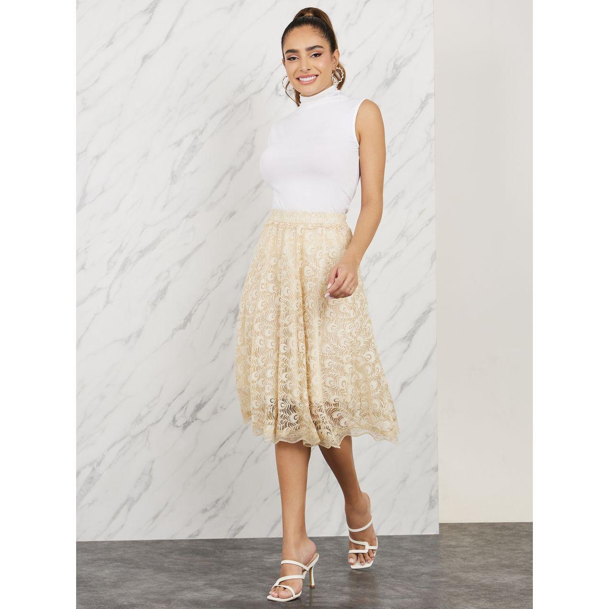 Styli Lace Insert Midi Skirt-women-clothing-bottoms-skirts-image-2