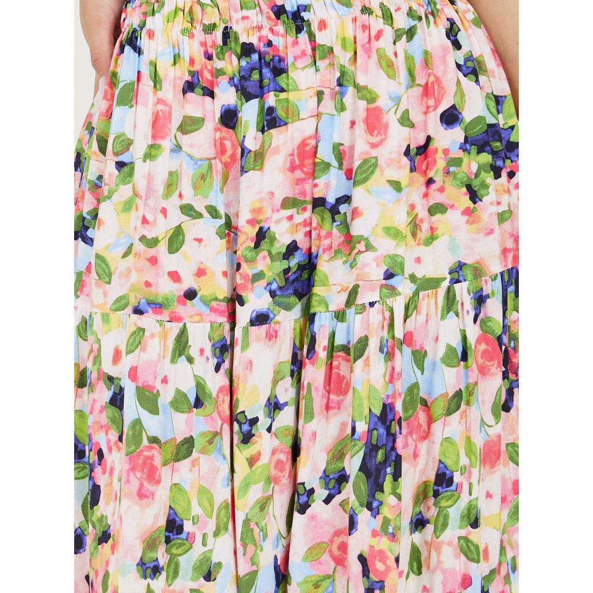 تنورة ميدي مطبع بزهور-women-clothing-bottoms-skirts-image-3