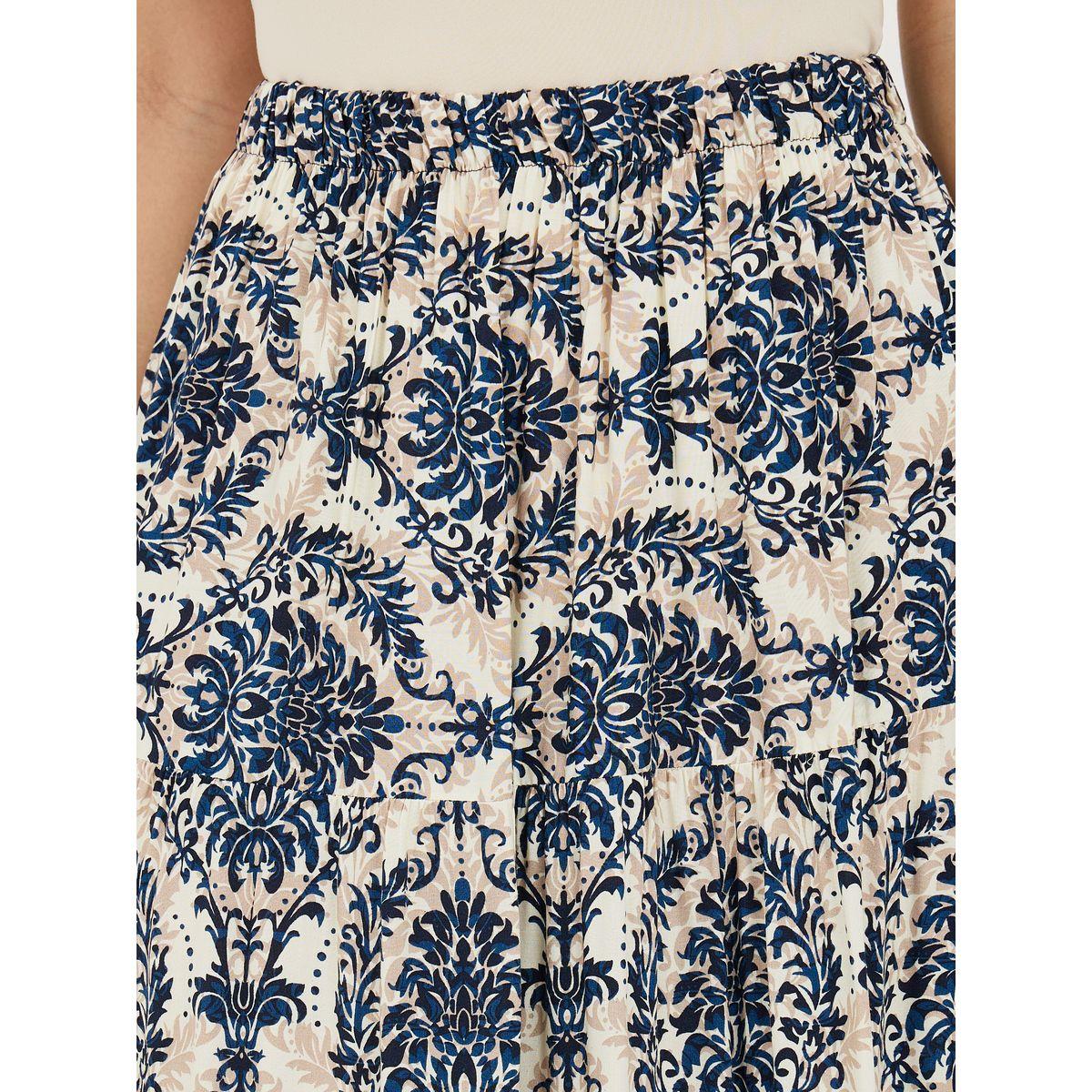 Styli All Over Print Midi Skirt-women-clothing-bottoms-skirts-image-3