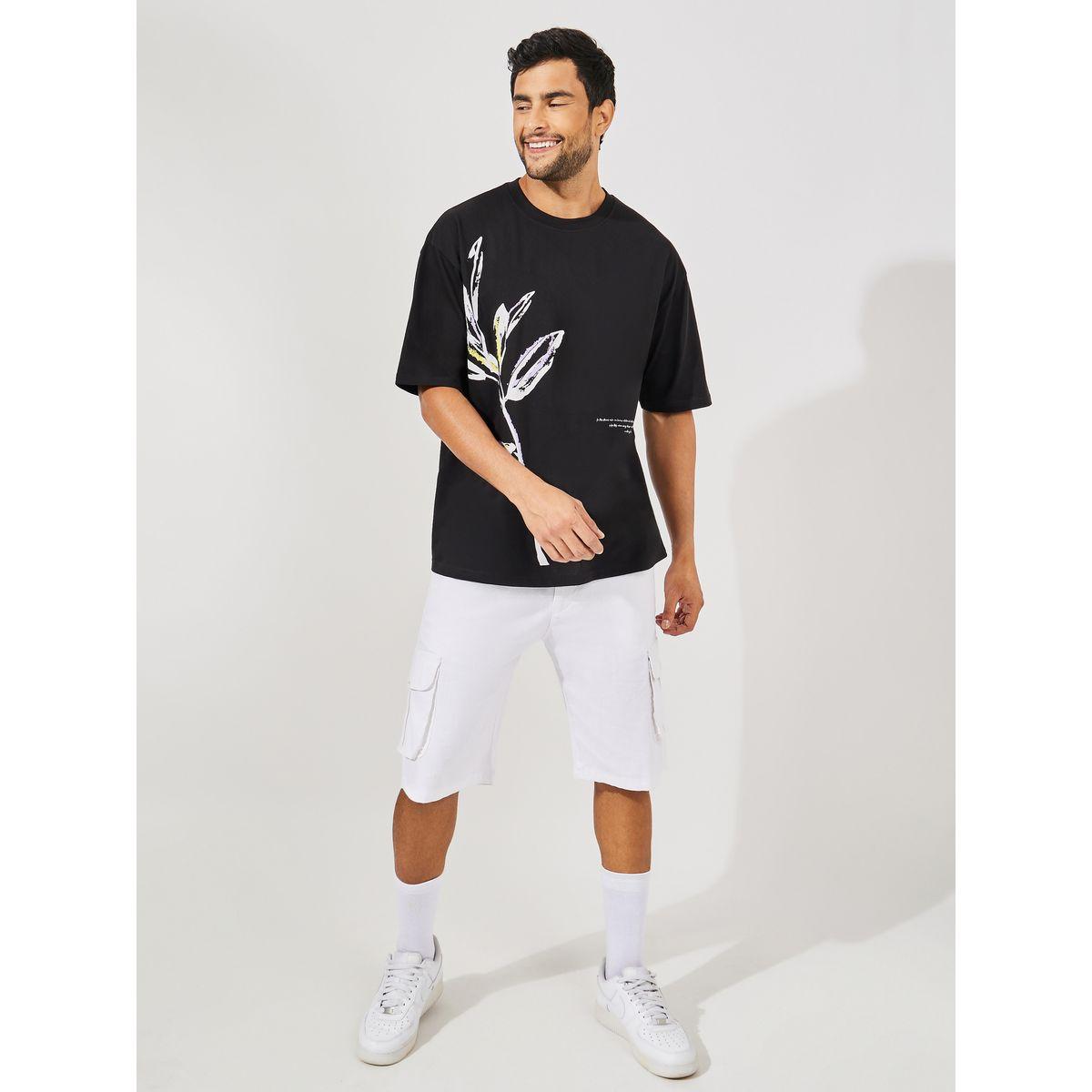 تيشيرت فضفاض مطبع بطبعة جرافيك-men-clothing-tshirtsandpolos-tshirts-image-1