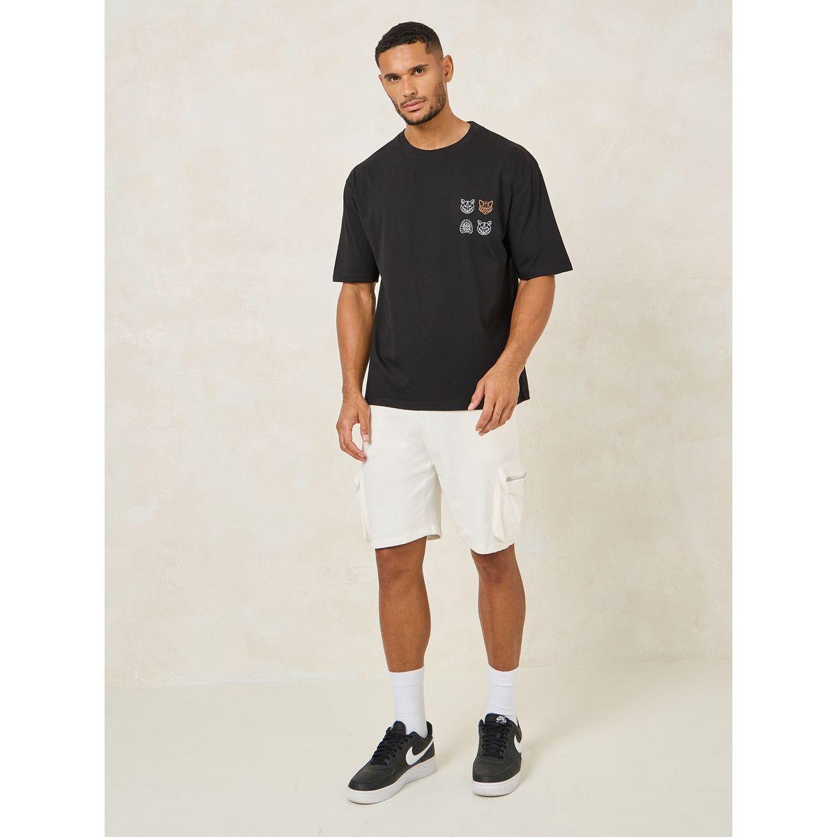تيشيرت قطن فضفاض مطبع بكتابة-men-clothing-tshirtsandpolos-tshirts-image-2