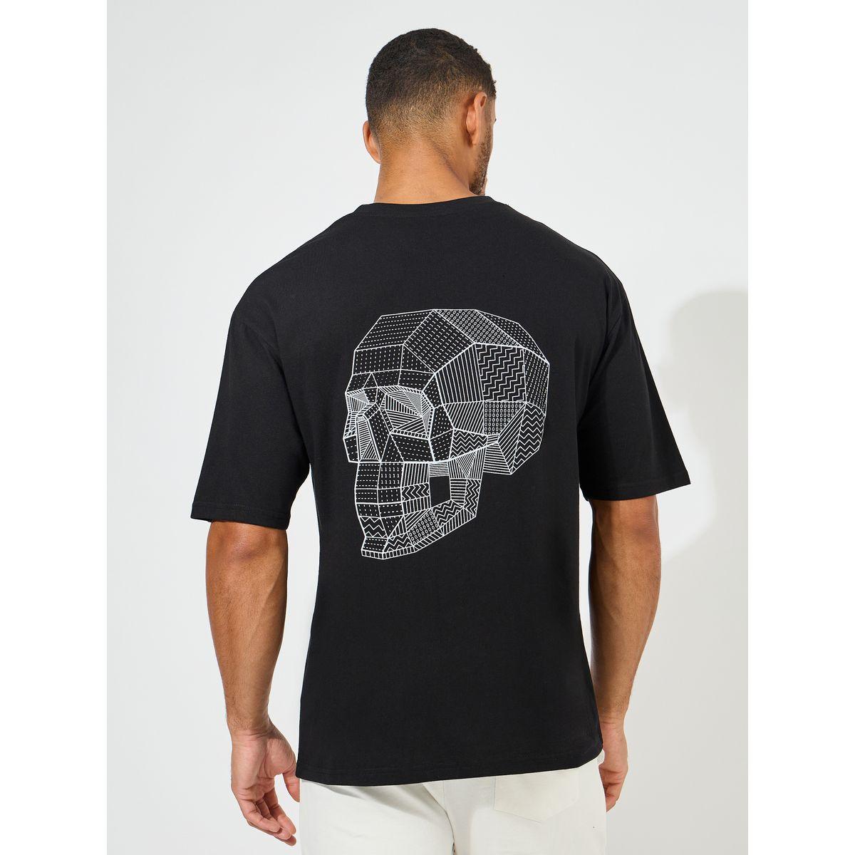 Styli Front and Back Print Oversized Cotton Rich T-Shirt-men-clothing-tshirtsandpolos-tshirts-image-5