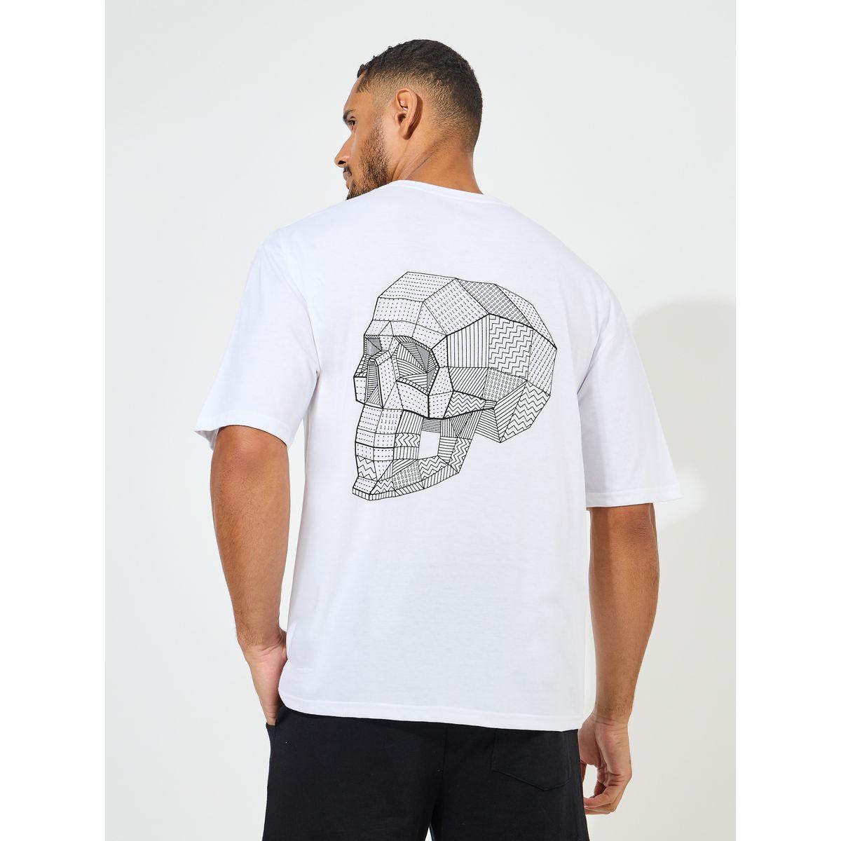 Styli Front and Back Print Oversized Cotton Rich T-Shirt-men-clothing-tshirtsandpolos-tshirts-image-1