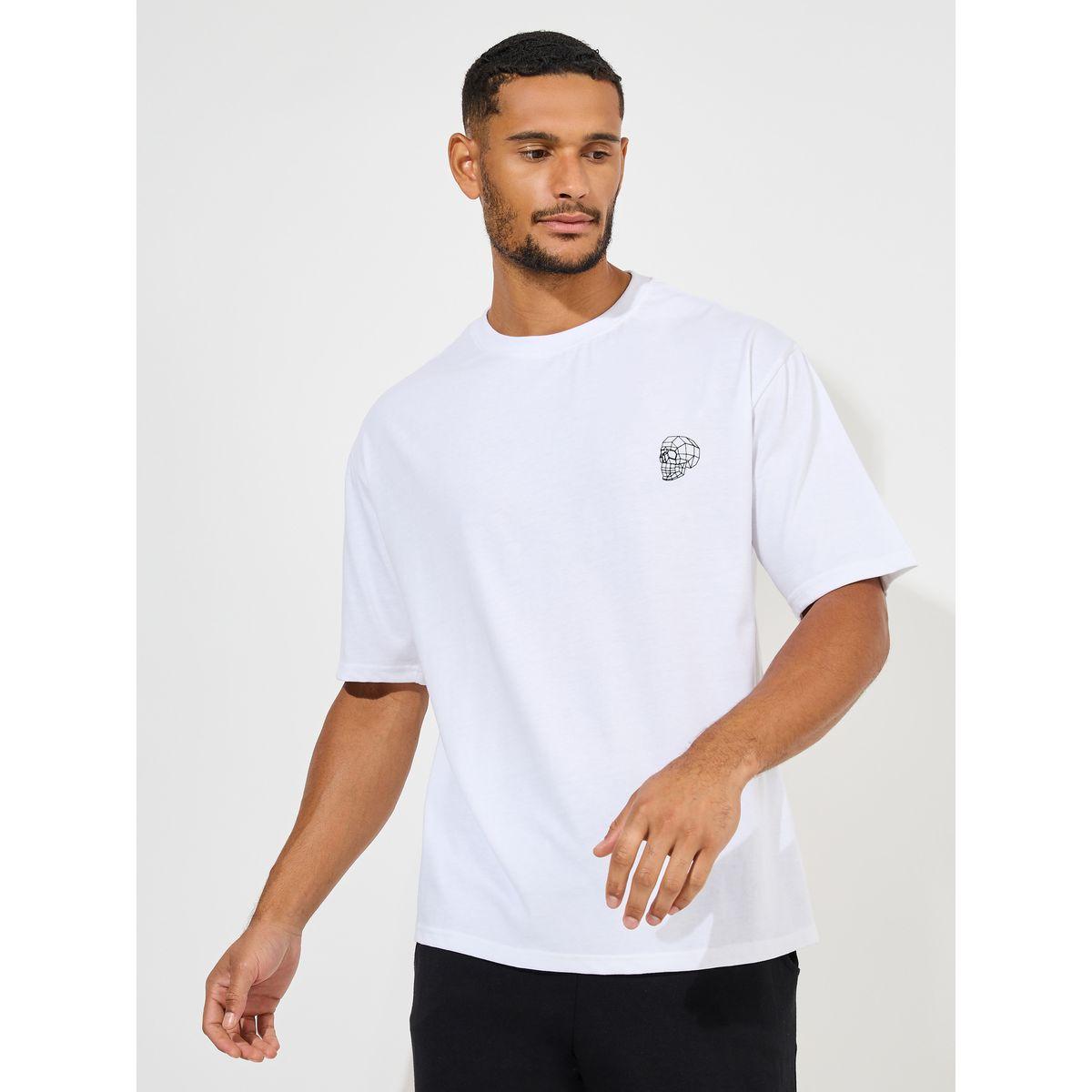 تيشيرت فضفاض مطبع بطبعات جرافيك-men-clothing-tshirtsandpolos-tshirts-image-2