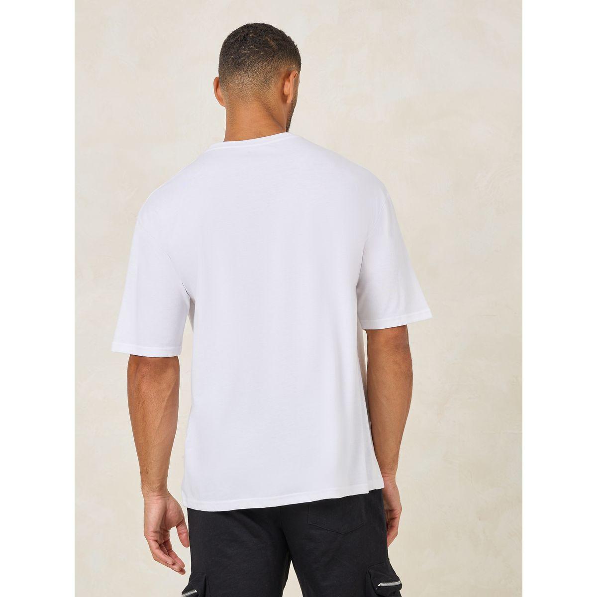 تيشيرت قطن فضفاض بطبعة ناعمة-men-clothing-tshirtsandpolos-tshirts-image-4