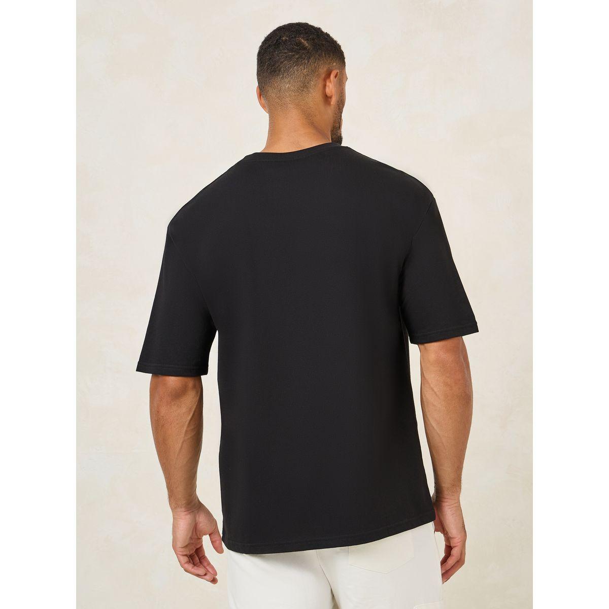 Styli Slogan Print Oversized Cotton Rich T-Shirt-men-clothing-tshirtsandpolos-tshirts-image-4