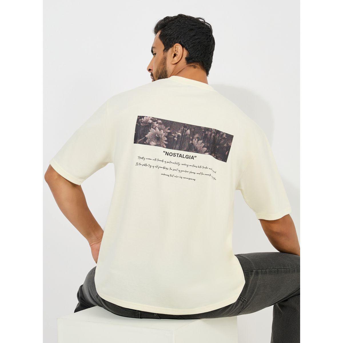 Styli Back Graphic Print Oversized Cotton Rich T-Shirt-men-clothing-tshirtsandpolos-tshirts-image-1