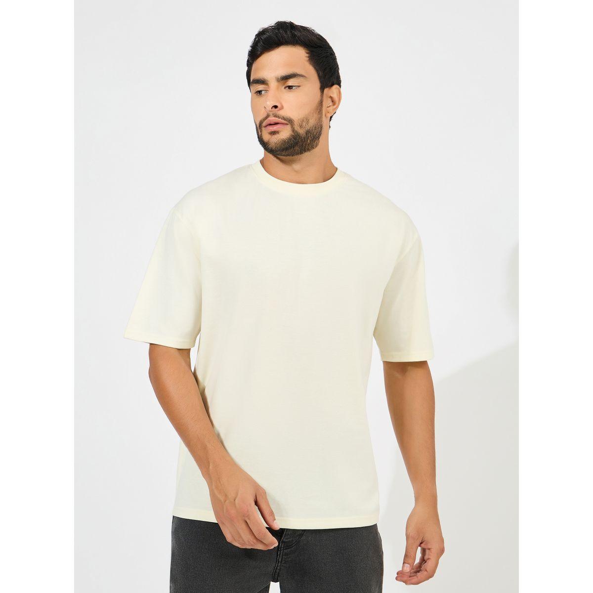 تيشيرت قطن فضفاض بطبعة جرافيك-men-clothing-tshirtsandpolos-tshirts-image-2