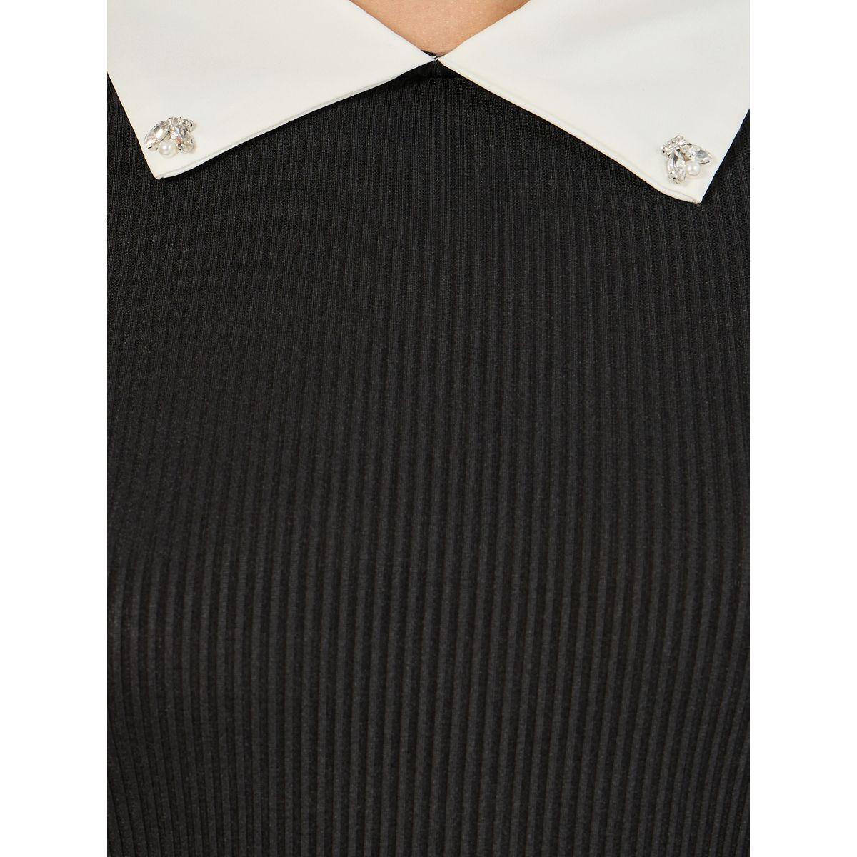 Styli Limited Embellished Collar Ribbed Bodysuit-women-clothing-tshirts-image-4