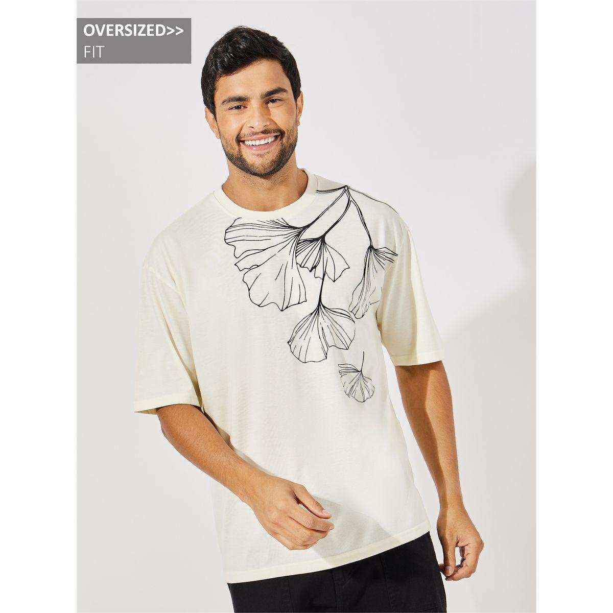 تيشيرت فضفاض بياقة دائرية واكمام قصيرة-men-clothing-tshirtsandpolos-tshirts-image-1