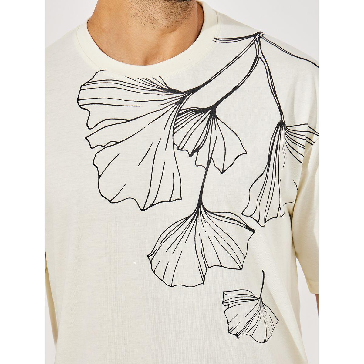 Styli Flower Print Oversized Cotton Rich T-Shirt-men-clothing-tshirtsandpolos-tshirts-image-3