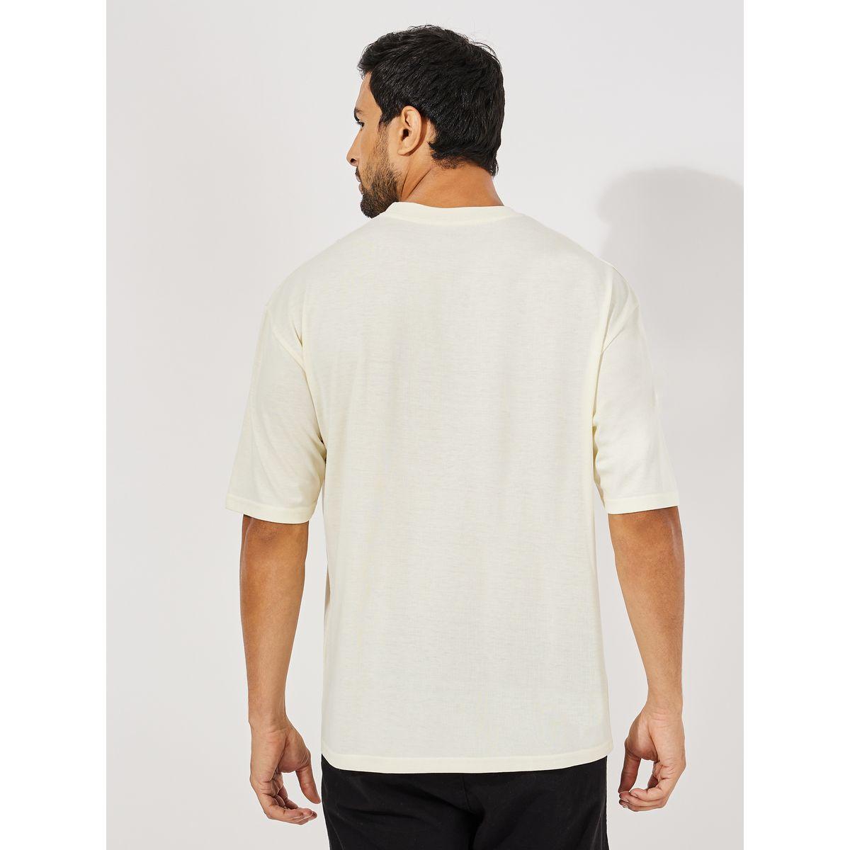 تيشيرت فضفاض بياقة دائرية واكمام قصيرة-men-clothing-tshirtsandpolos-tshirts-image-4
