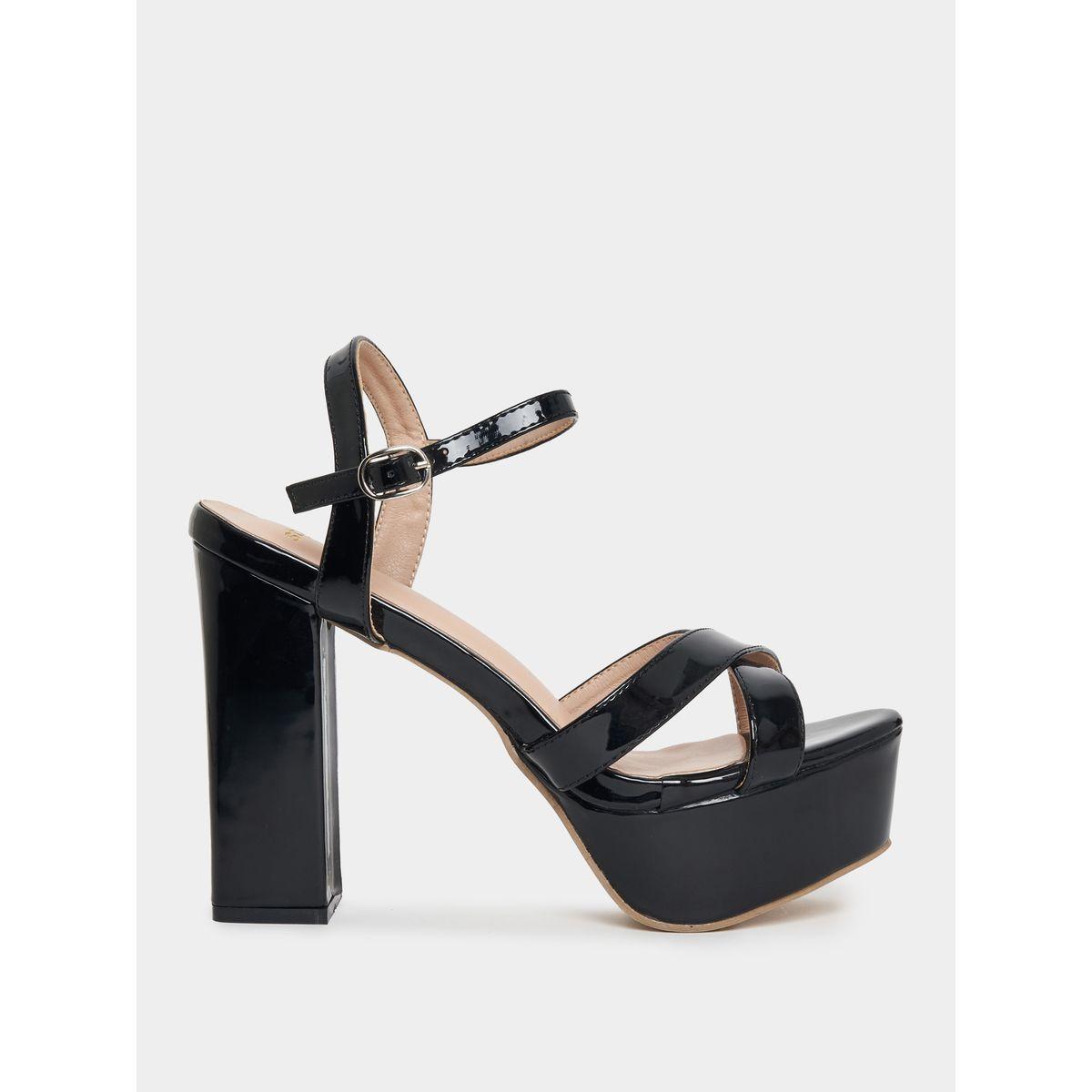 Styli Ankle Strap Block Heel Sandals-women-shoes-sandals-heeled-image-2