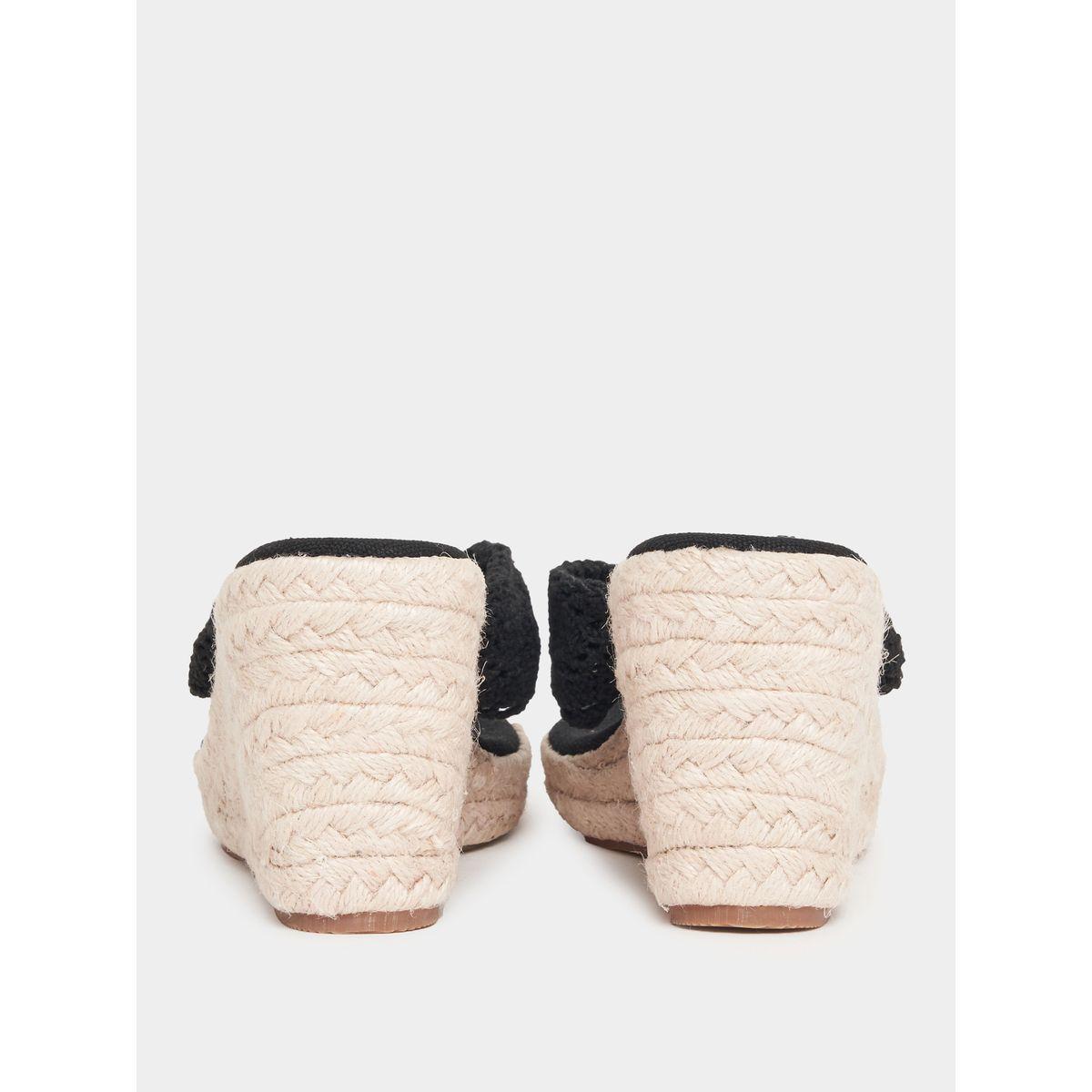 Styli Woven Strap Wedge Sandals-women-shoes-heels-image-5