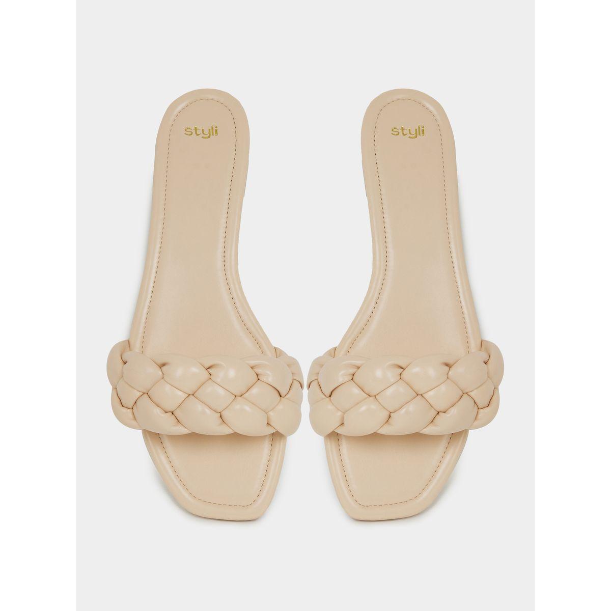 صندل فلات بتفاصيل مضفرة-women-shoes-sandals-flats-image-6