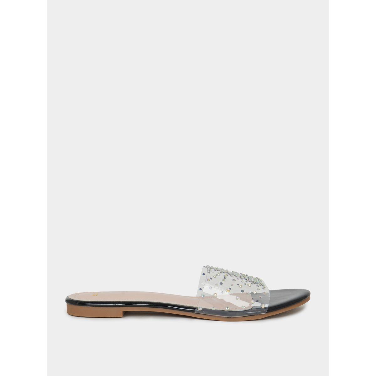 Styli Studded Strap Flat Sandals-women-shoes-sandals-flats-image-1