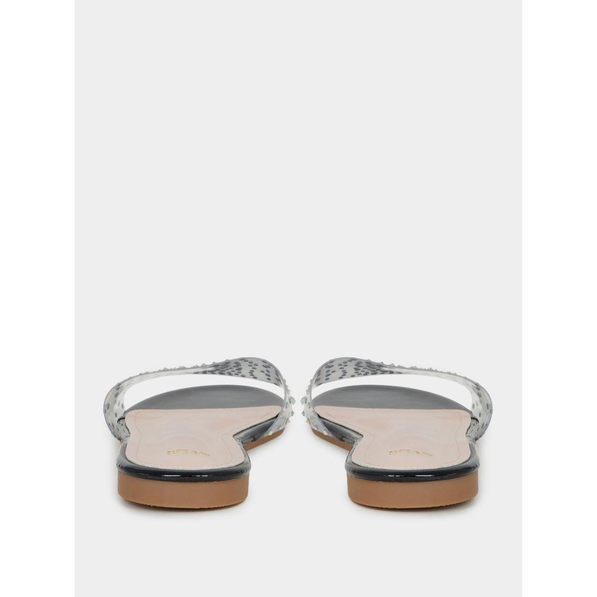 Styli Studded Strap Flat Sandals-women-shoes-sandals-flats-image-4