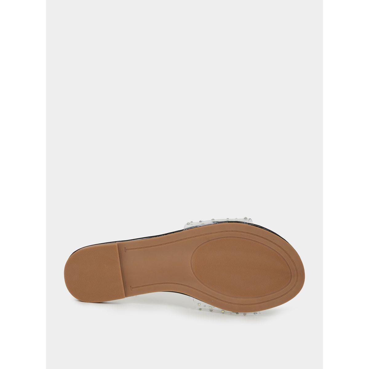 Styli Studded Strap Flat Sandals-women-shoes-sandals-flats-image-6