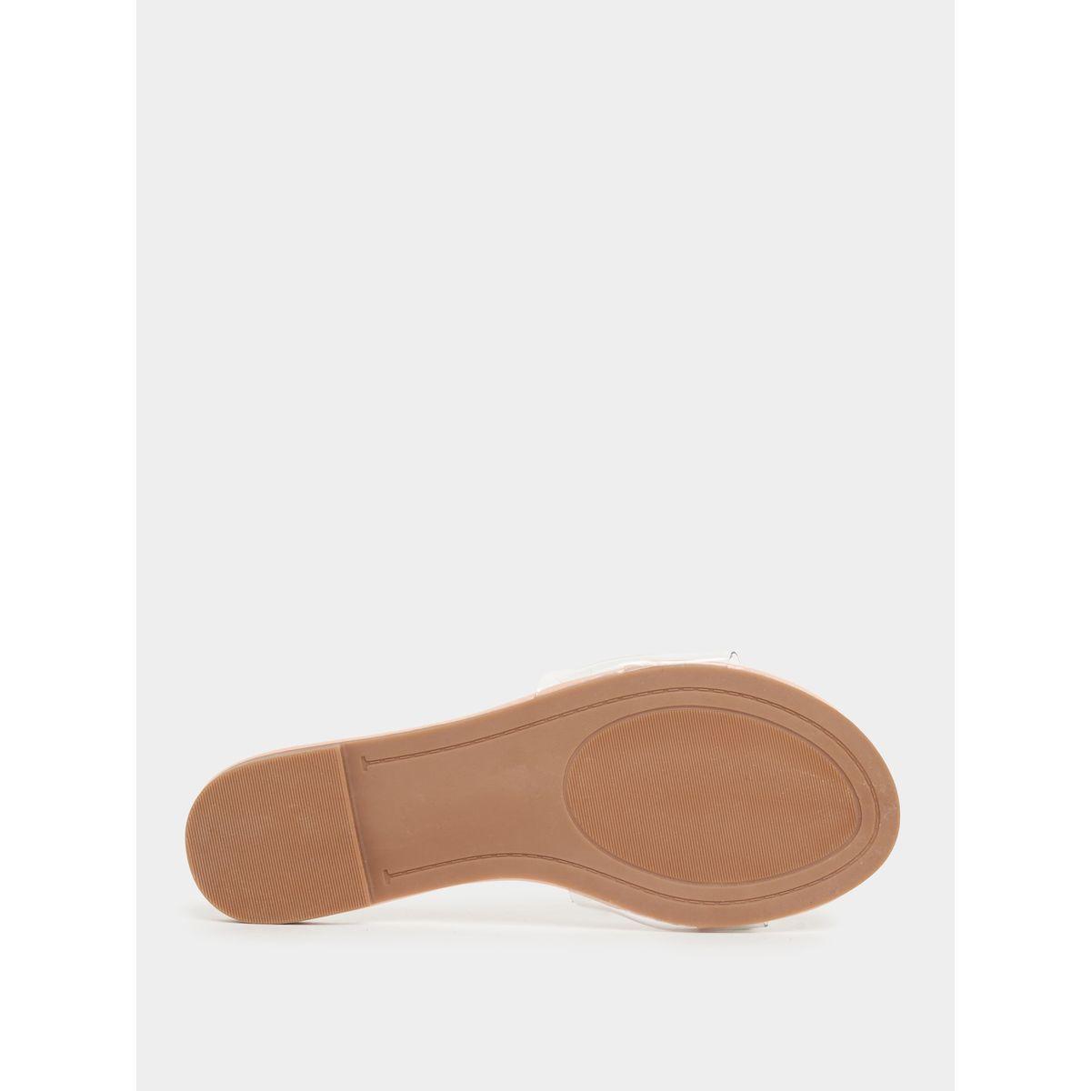 Styli Embellished Open Toe Flat Sandals-women-shoes-sandals-flats-image-6