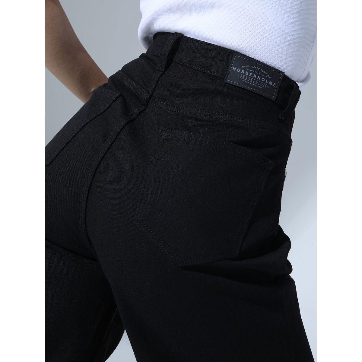 جينز بقصة مريحة ونسيج قابل للتمدد هابر هولم × ستايلي-women-clothing-bottoms-jeans-image-7