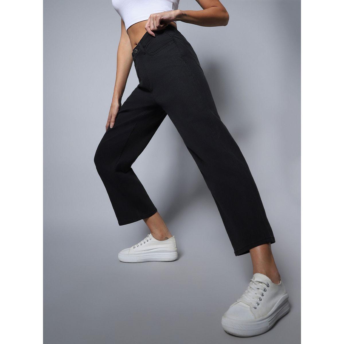 جينز بنسيج مطاطي وخصر متوسط هاي ستار × ستايلي-women-clothing-bottoms-jeans-image-3