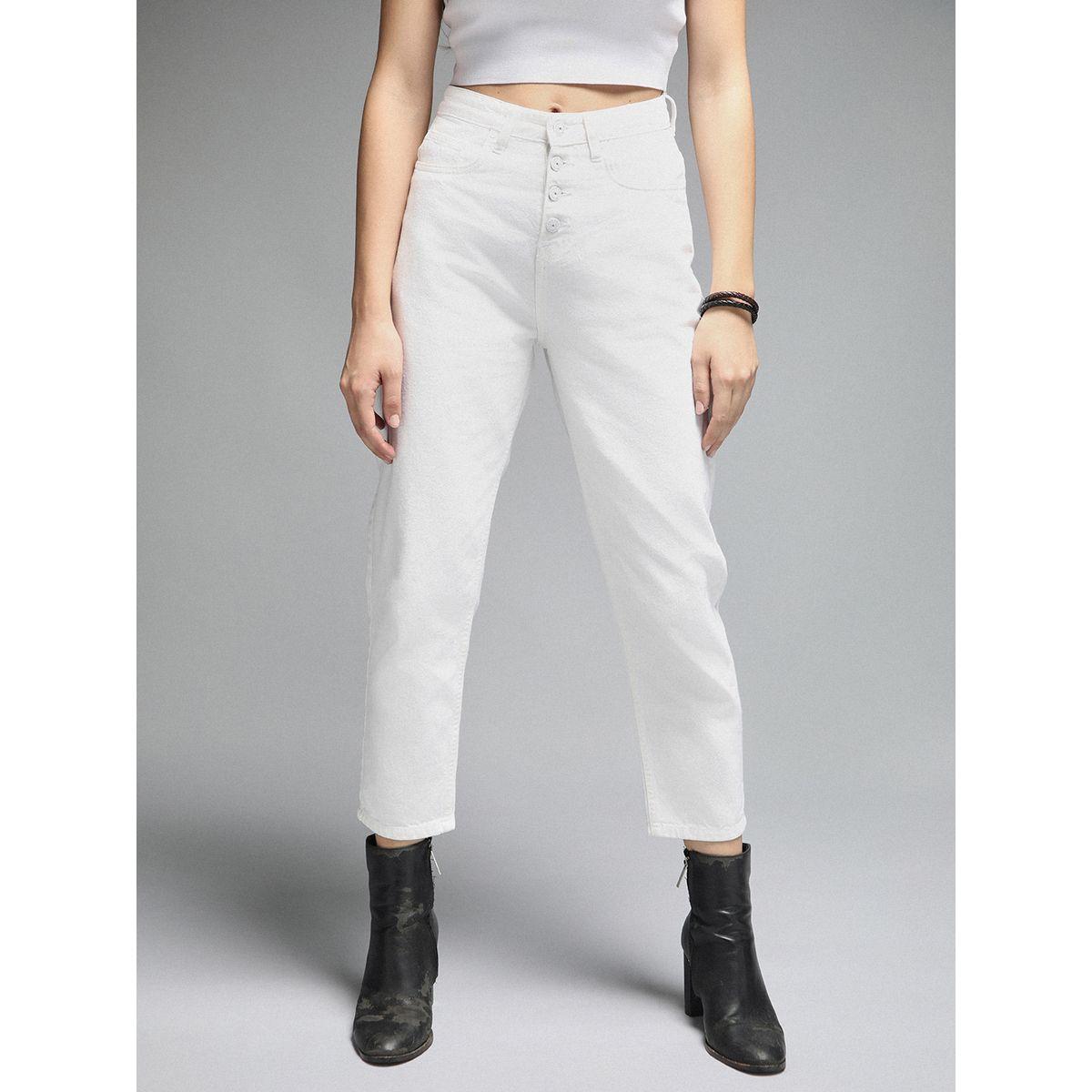 High Star X Styli  High Rise Clean Look Mom Fit Cropped Jeans-women-clothing-bottoms-jeans-image-2