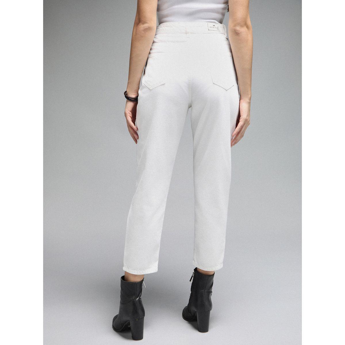 High Star X Styli  High Rise Clean Look Mom Fit Cropped Jeans-women-clothing-bottoms-jeans-image-4
