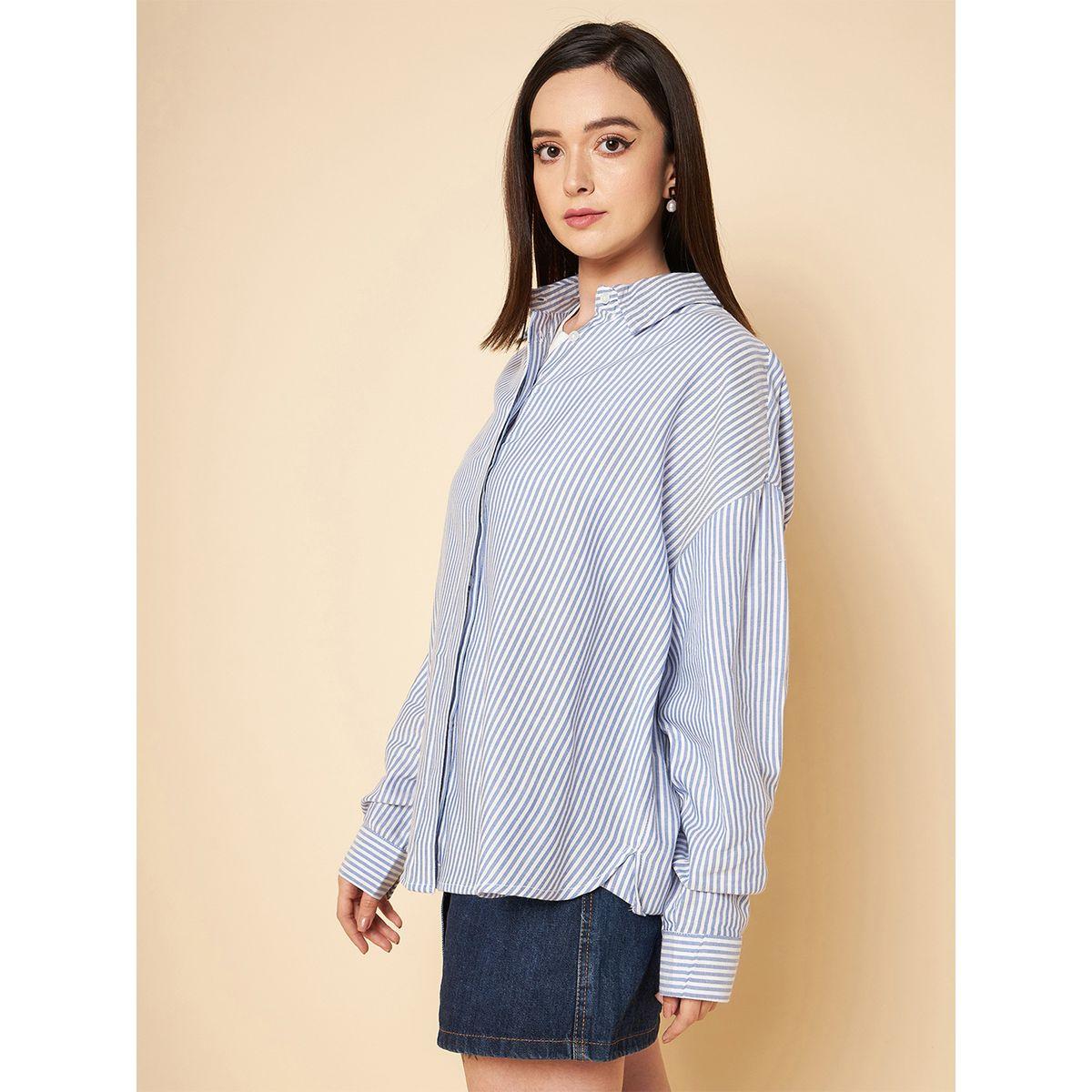High Star X Styli  Oversized Striped Shirt with Long Sleeves-women-clothing-shirtsandblouses-shirts-image-3
