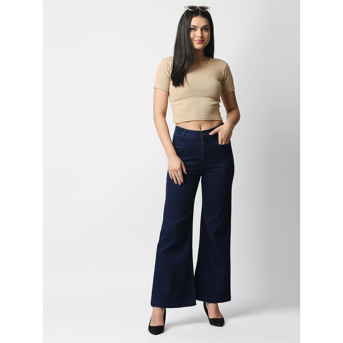 High Star X Styli  High Rise Wide Leg Stretchable Jeans-women-clothing-bottoms-jeans-image-4