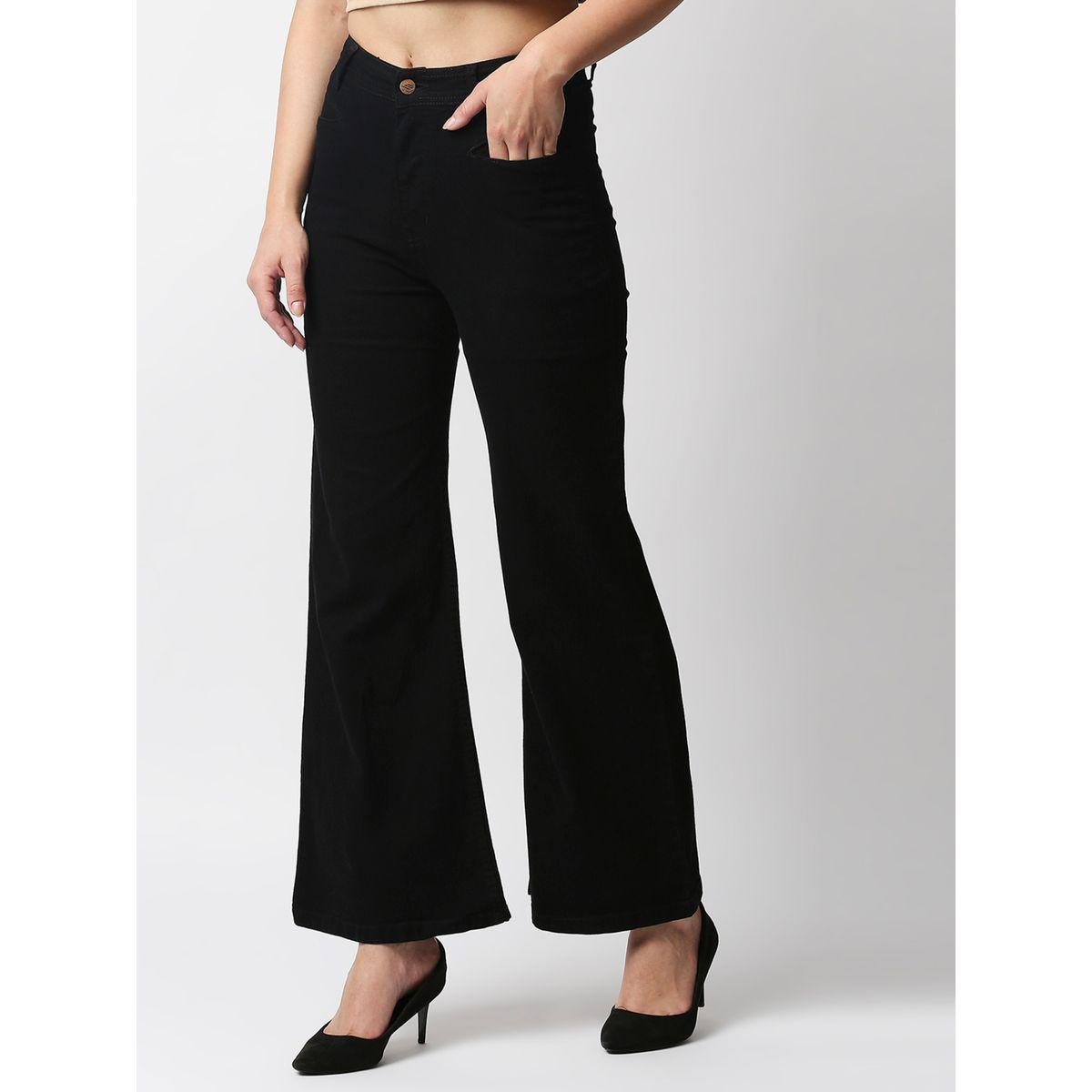 High Star Wide Leg High Rise Stretchable Jeans-women-clothing-bottoms-jeans-image-2