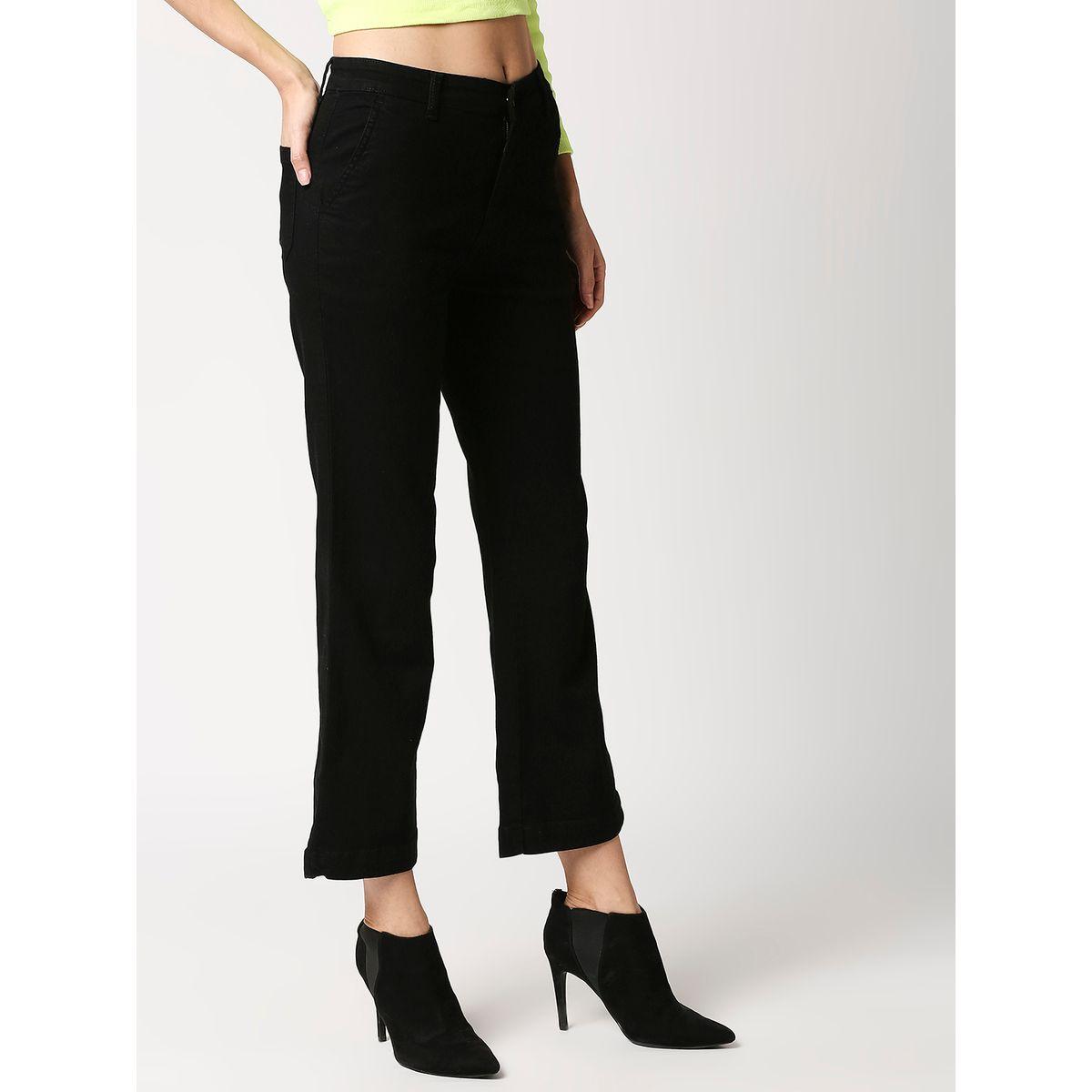 High Star X Styli  High Rise Bootcut Clean Look Stretchable Jeans-women-clothing-bottoms-jeans-image-4