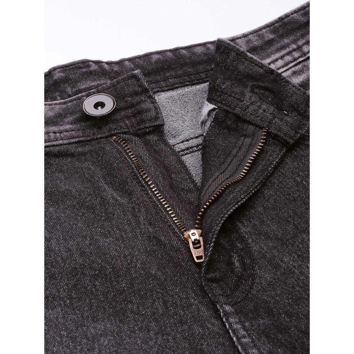 جينز بوت كات بنسيج قابل للتمدد وخصر عالي هاي ستار × ستايلي-women-clothing-bottoms-jeans-image-5