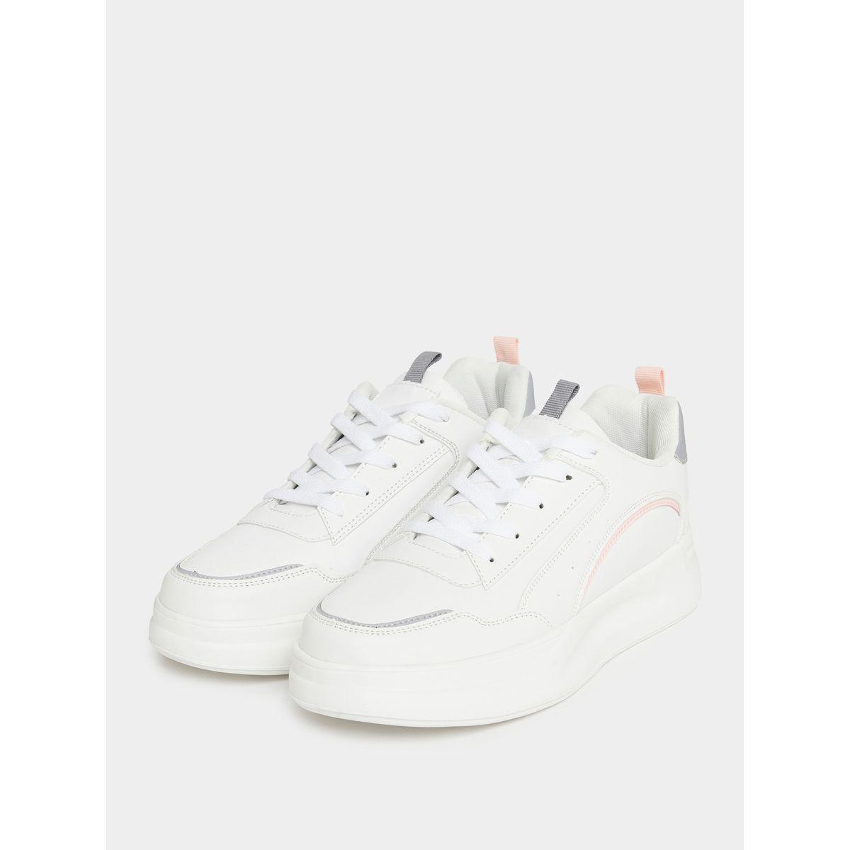 Styli Color Block Casual Lace-Up Shoes-women-shoes-sneakers-image-2