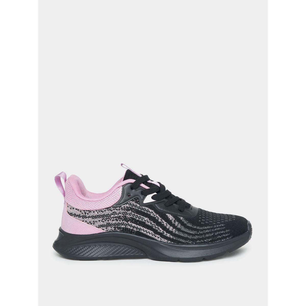 Styli Wave Pattern Lace Up Sports Sneakers-sports-women-shoes-image-3