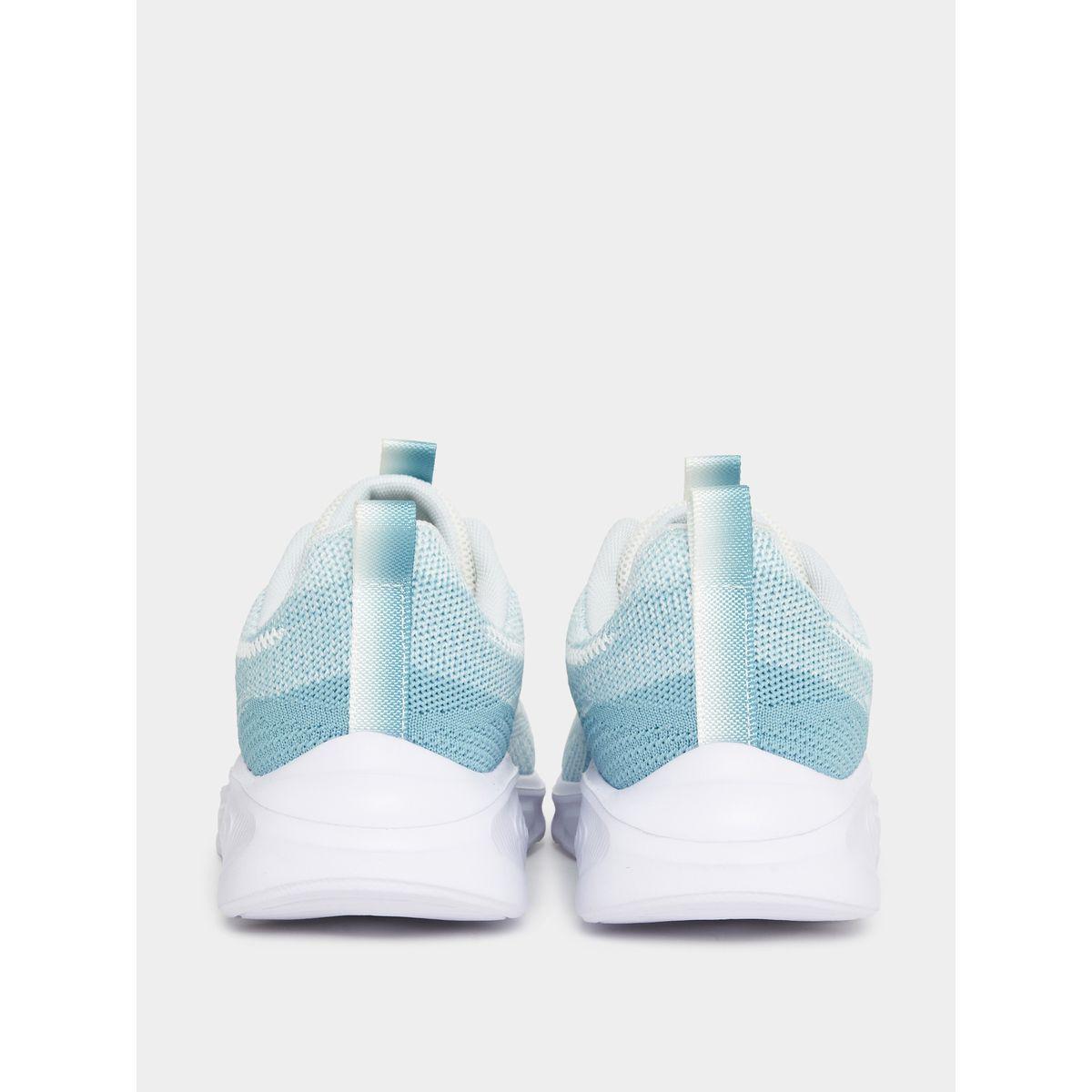 Styli Knitted Mesh Color Block Sports Sneakers-women-shoes-sneakers-image-4