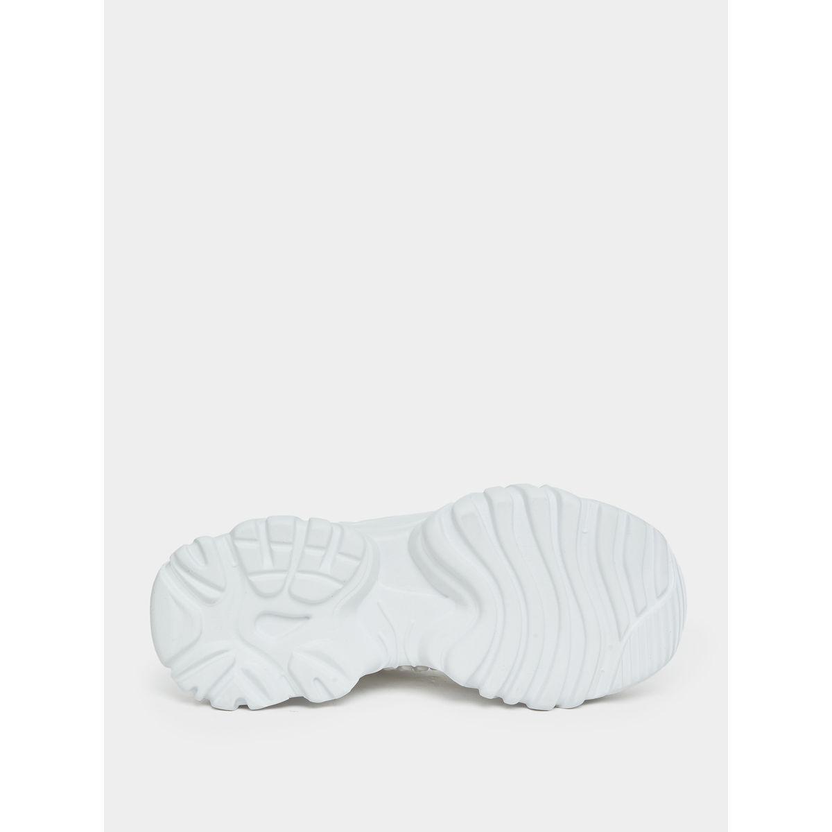 Styli Textured Lace Up Chunky Sole Sneakers-women-shoes-sneakers-image-6