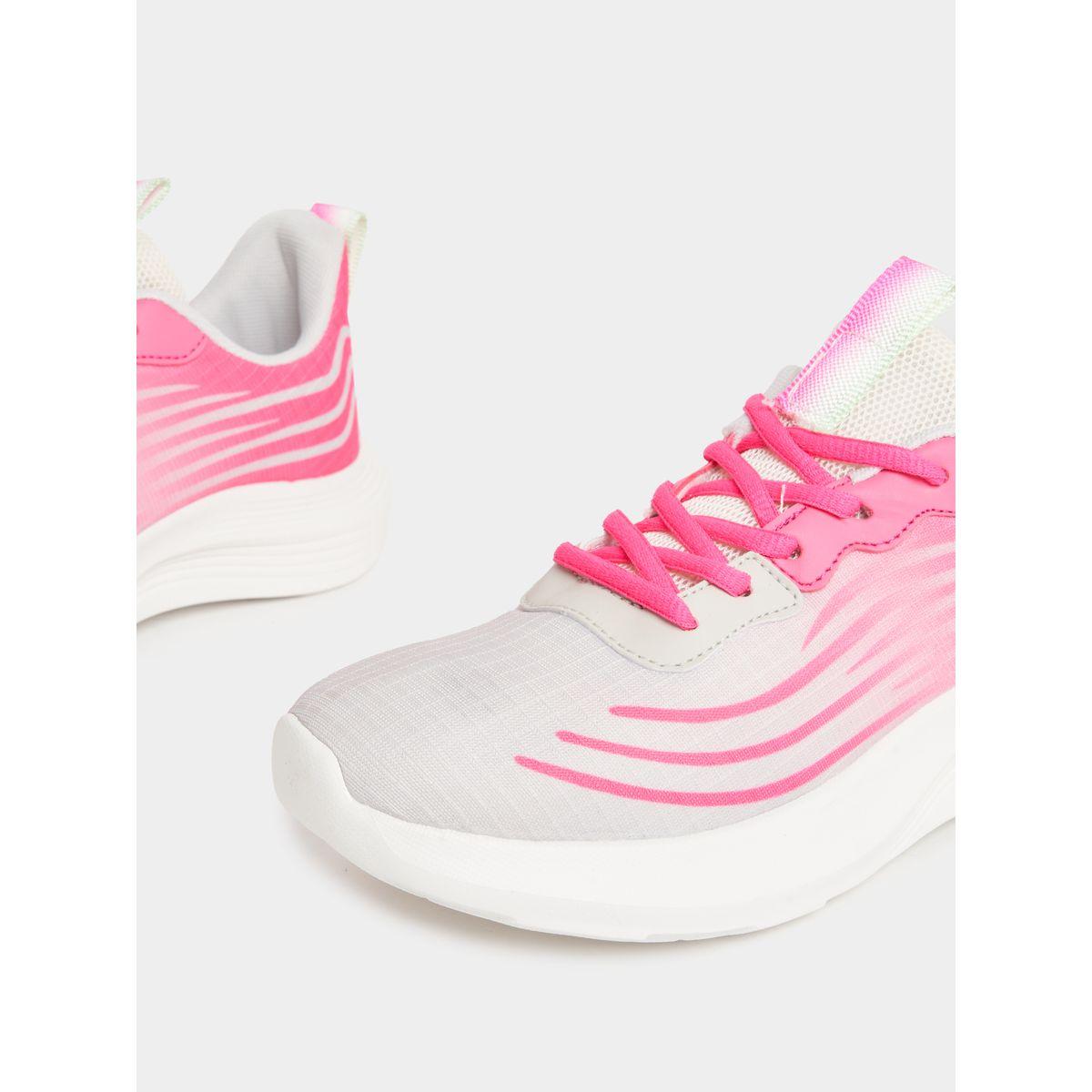 Styli Wave Print Lace-Up Sports Sneakers-women-shoes-sneakers-image-3