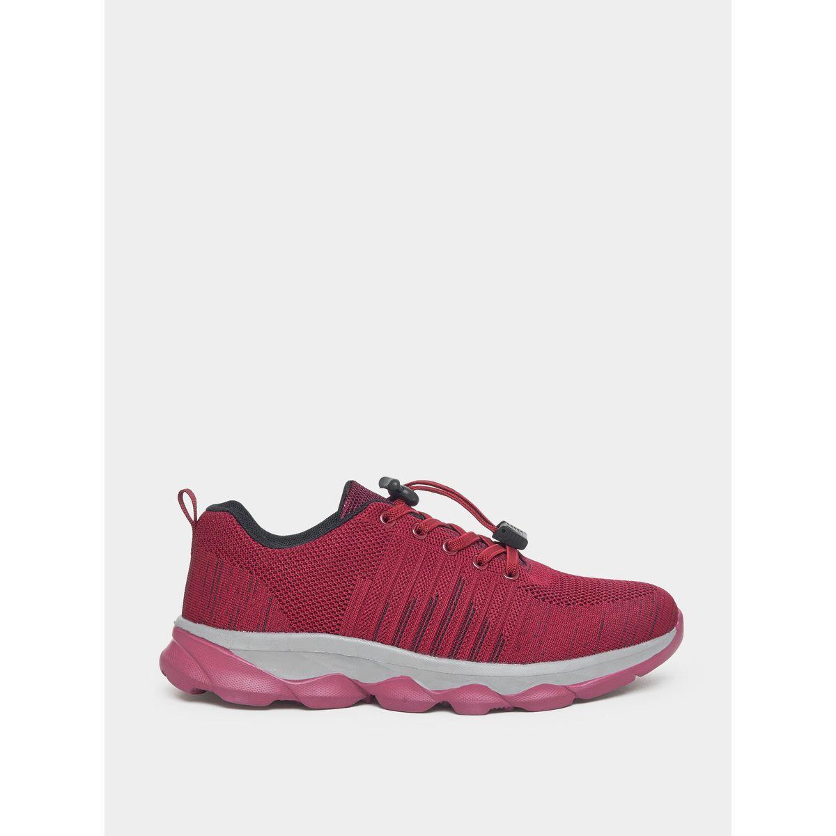 Styli Textured Lace Up Tennis Sneakers-women-shoes-sneakers-image-2