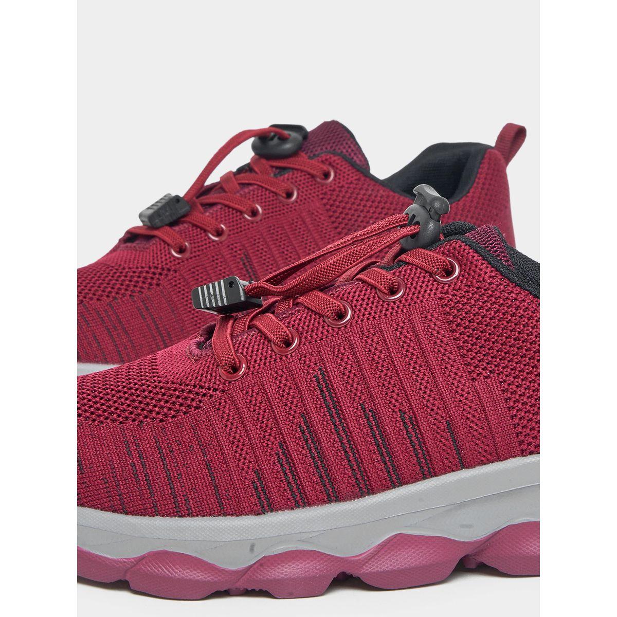 Styli Textured Lace Up Tennis Sneakers-women-shoes-sneakers-image-4