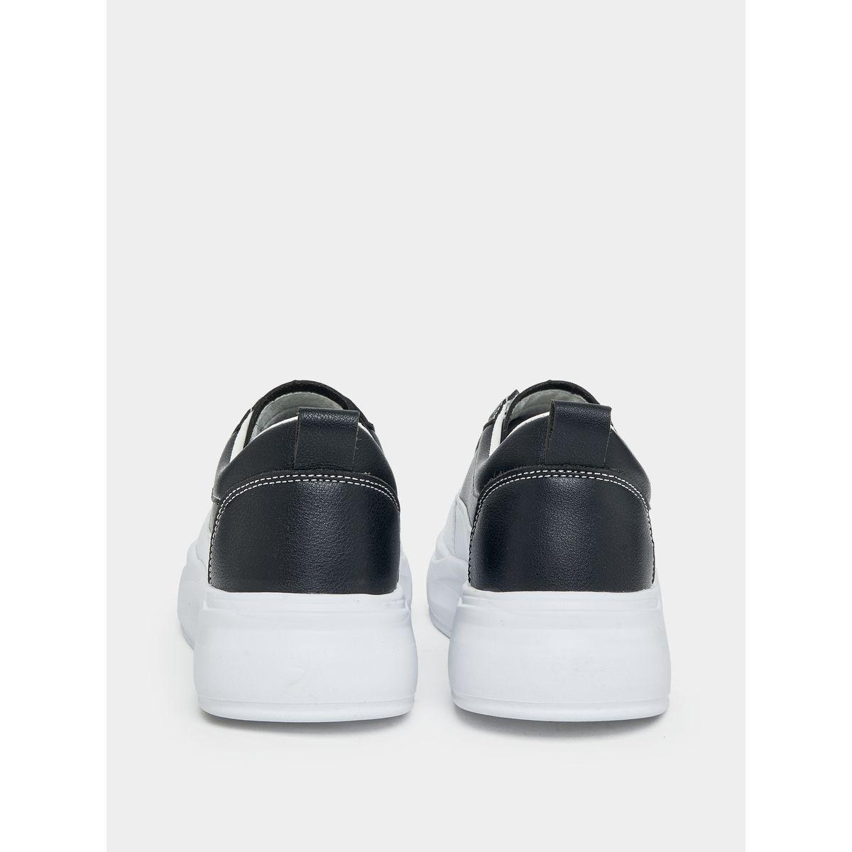 Styli Platform Heel Lace-Up Skater Shoes-women-shoes-sneakers-image-3