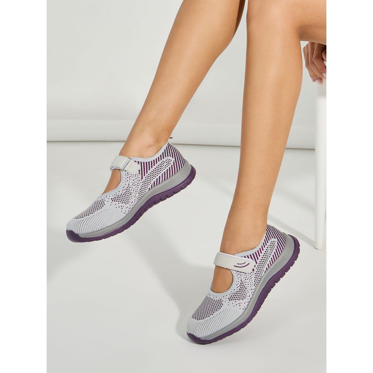 Styli Mesh Design Strapped Casual Shoes-women-shoes-loafersandmoccasins-image-1