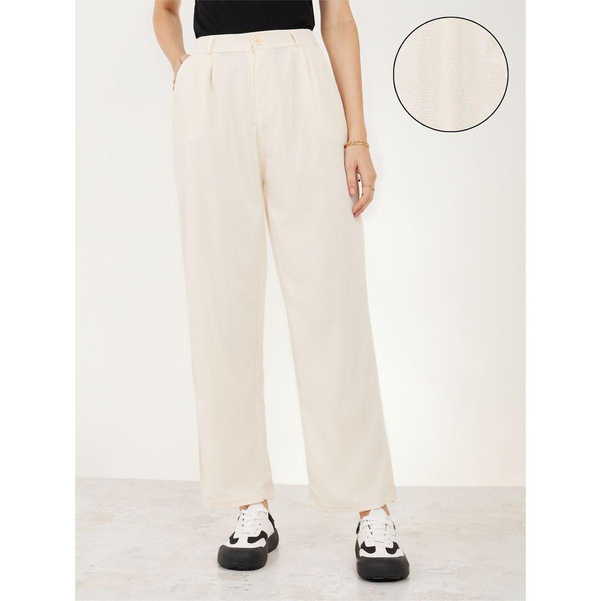Styli Mid Rise Basic Straight Leg Pants-women-clothing-bottoms-trousers-image-1
