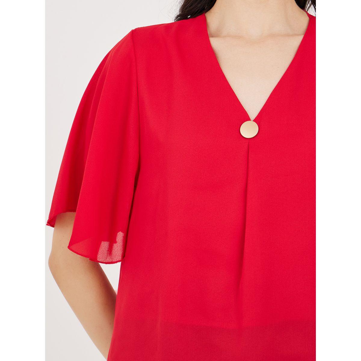 بلوزة سادة مع ازرار غلق-women-clothing-shirtsandblouses-blouses-image-2