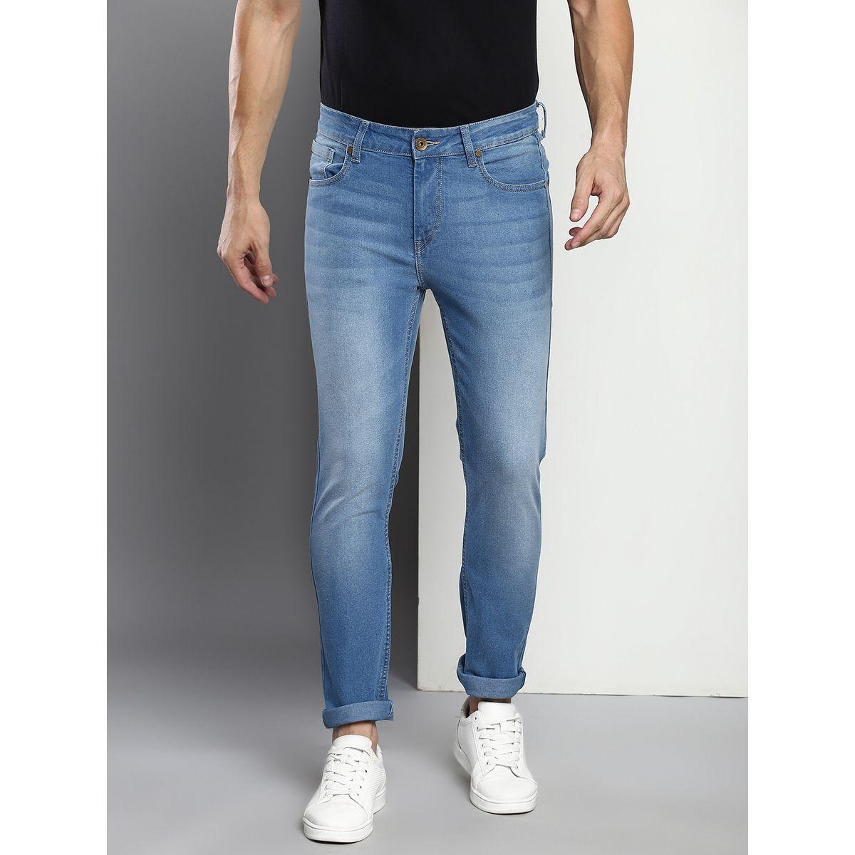 Dennis Lingo X Styli  Mid Rise Slim Fit Jeans with Pocket Construct-men-clothing-bottoms-jeans-image-1