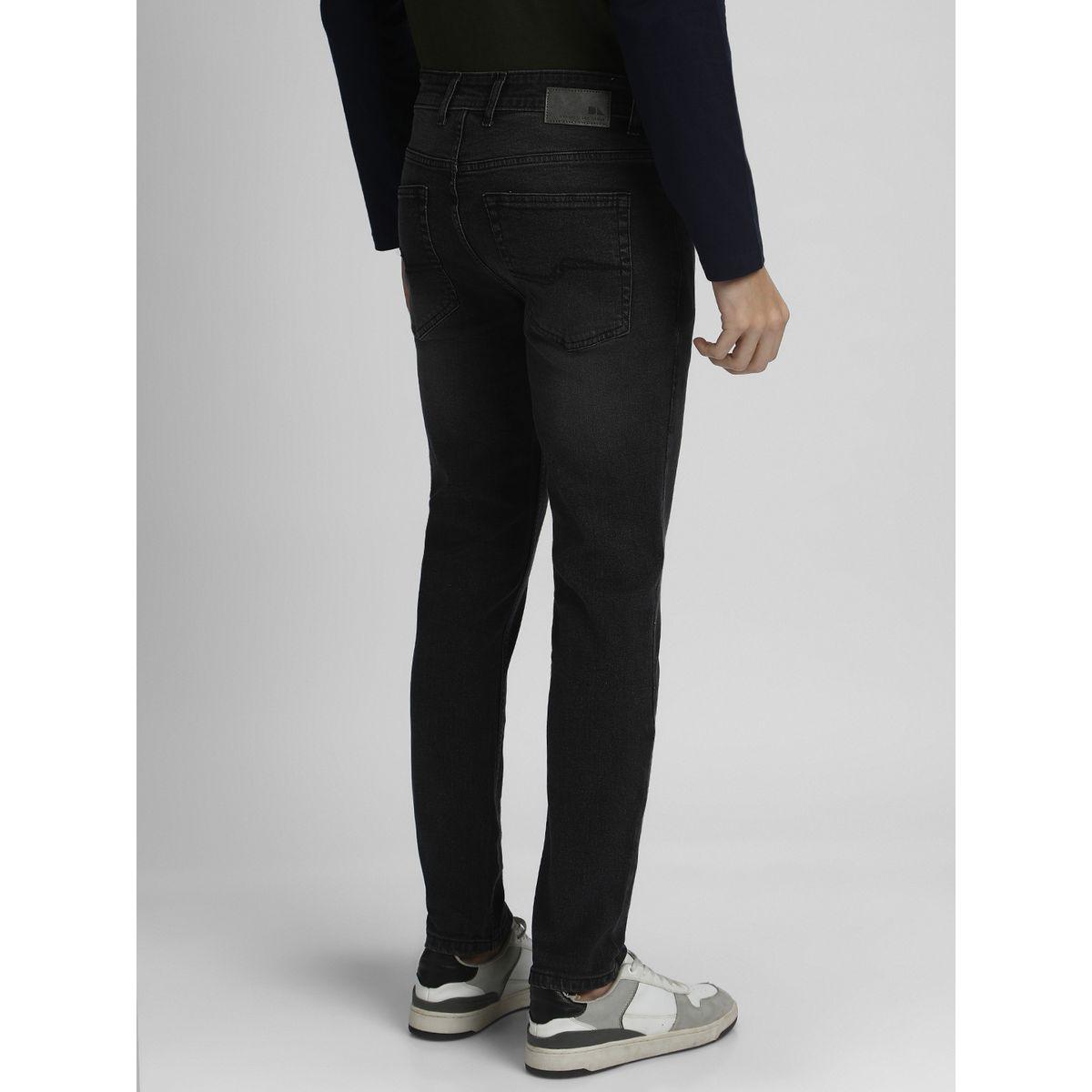 Dennis Lingo X Styli  Solid Slim Fit Jeans-men-clothing-bottoms-jeans-image-2