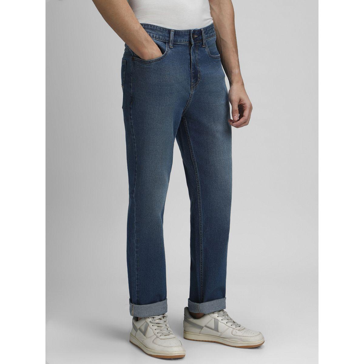 Dennis Lingo X Styli  Mid Rise Faded Jeans with Pockets-men-clothing-bottoms-jeans-image-1