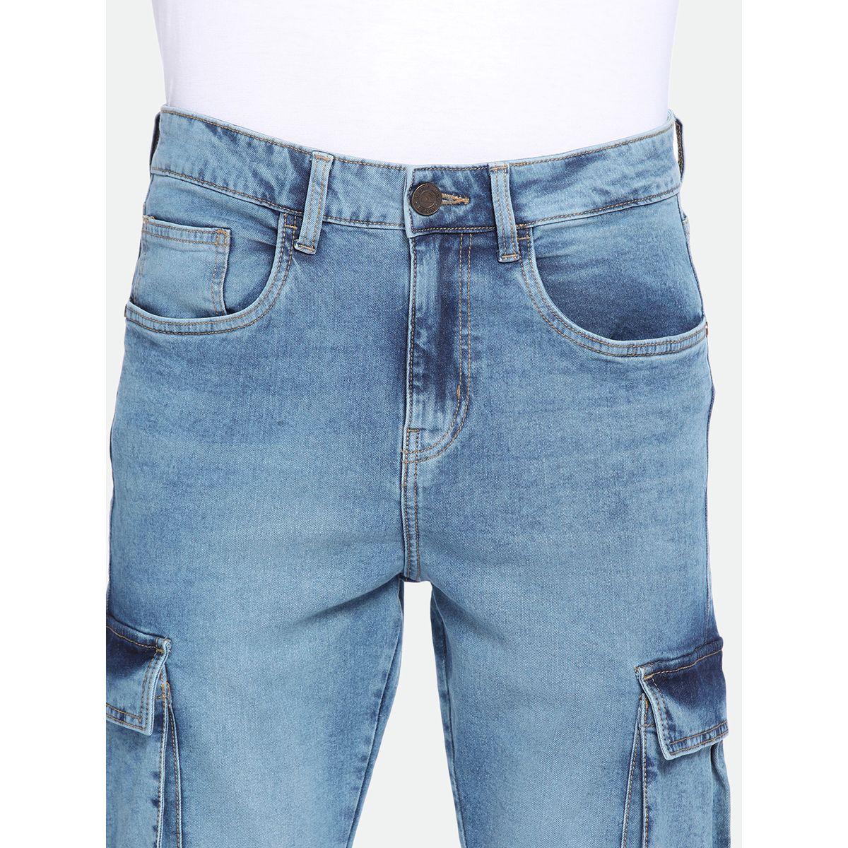 Dennis Lingo X Styli  Slim Fit Cargo Jeans with Belt Loops-men-clothing-bottoms-jeans-image-3