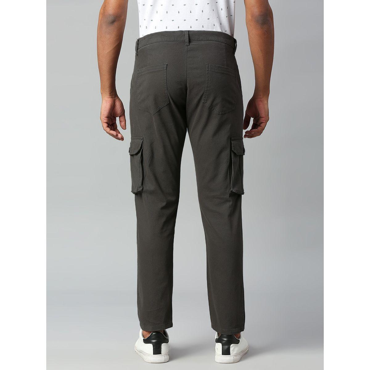 بنطال كارجو بقصة مستدقة مع فتحات حزام دينيس لينجو × ستايلي-men-clothing-bottoms-trousersandchinos-trousers-image-2